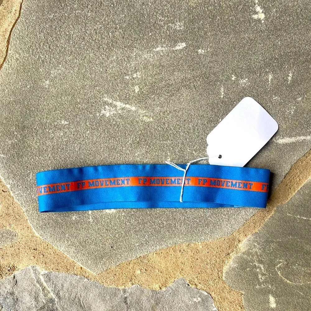 Free People Movement-MVP Logo Headband-Blue/orange